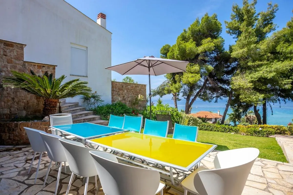 Melitas Sea View Villa location